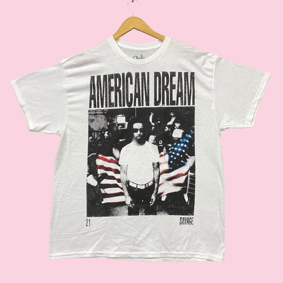 21 Savage American Dream Hip-Hop Album Tee XL - Picture 1 of 4